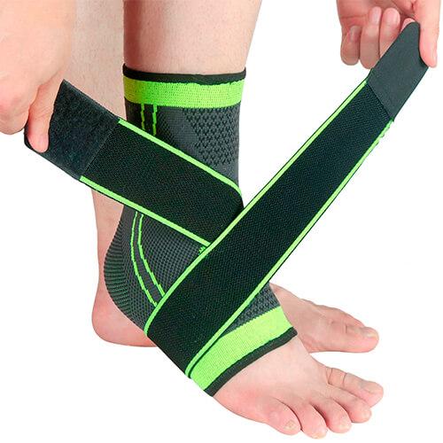 Adjustable Ankle Support - Green - XL