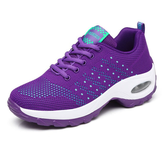Air Fashion – Comfort Trainers - Grey/Pink - 38