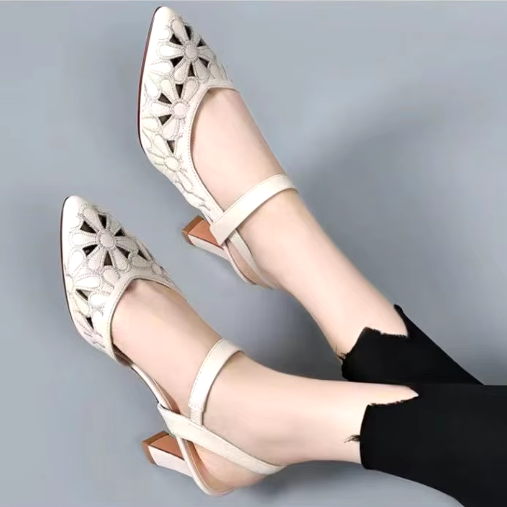 Fiorenza – Comfort Heeled Shoes - Black - 37