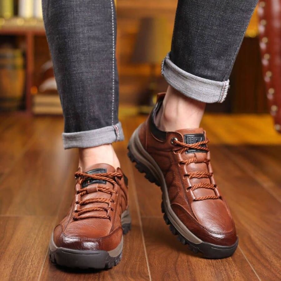 Chronos – Comfort Trainers - Brown - 42