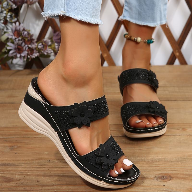 Maya – Women's Comfort Sandals - Brown - 37