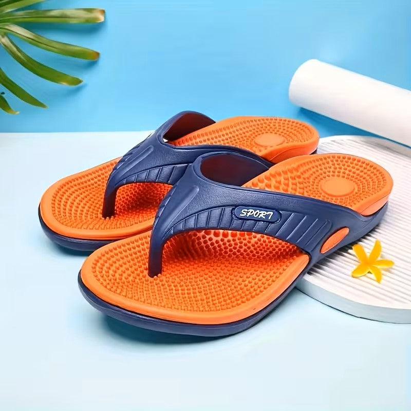 Strong Grip – Women's Comfort Flip-Flops - Brown - 40