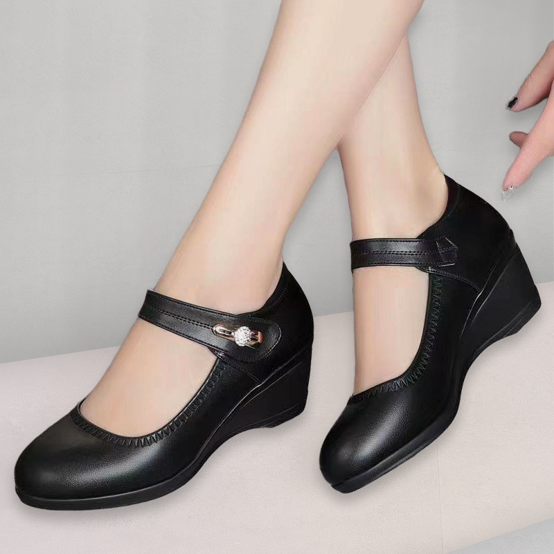Florence – Women's Comfort Sandals - Black - 40