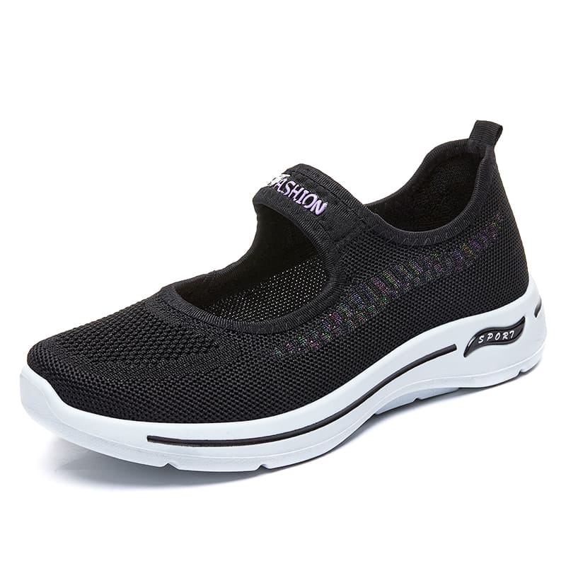 Flex Sole – Comfort Trainers - Black - 35