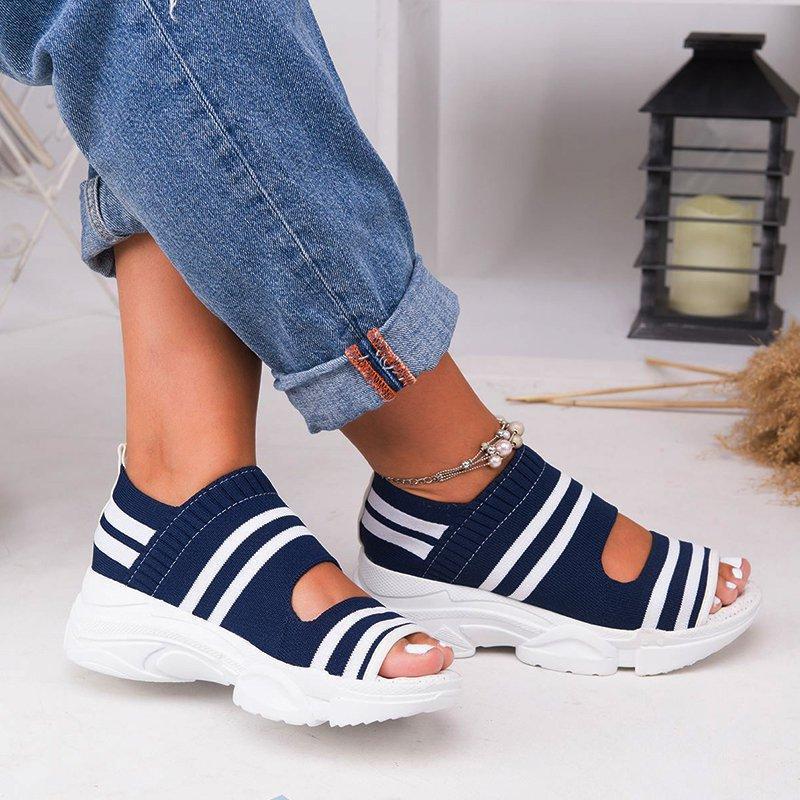 Luxy Comfort – Women's Comfort Sandals - Blue - 36