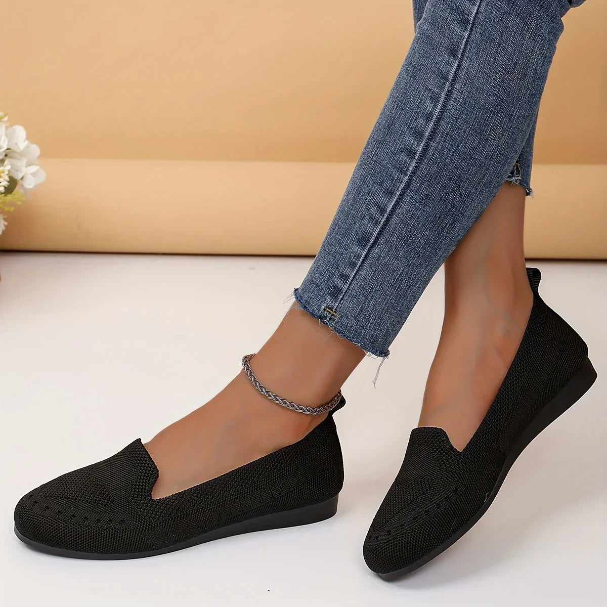 Velvet – Comfort Shoes - Beige - 38