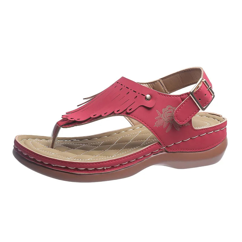 Beth – Women's Comfort Sandals - Black - 37