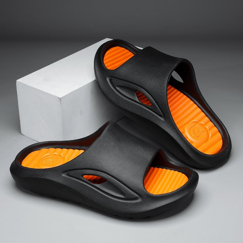 SlideFlex – Women's Comfort Slides - Black - 40