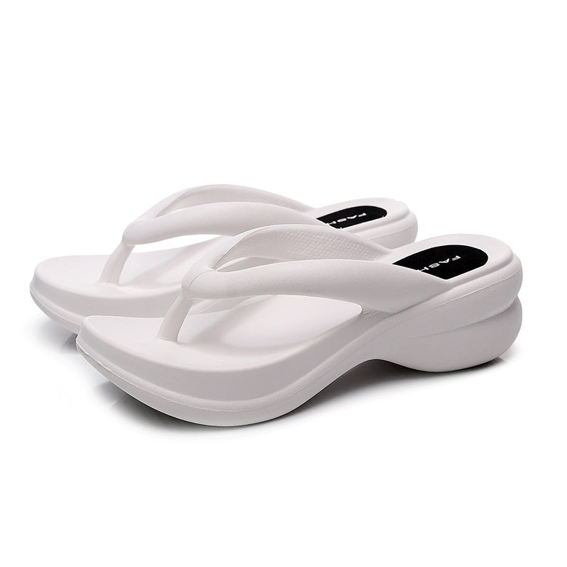 Fashion – Women's Comfort Sandals – Style 2 - White - 37