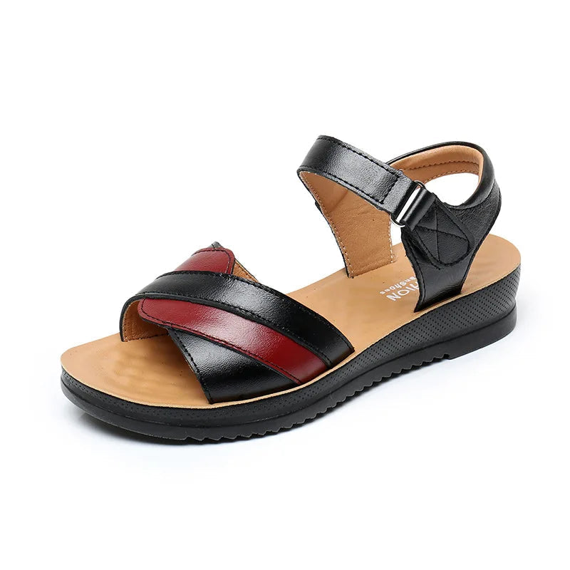 Vallencia – Women's Comfort Sandals - Black - 35