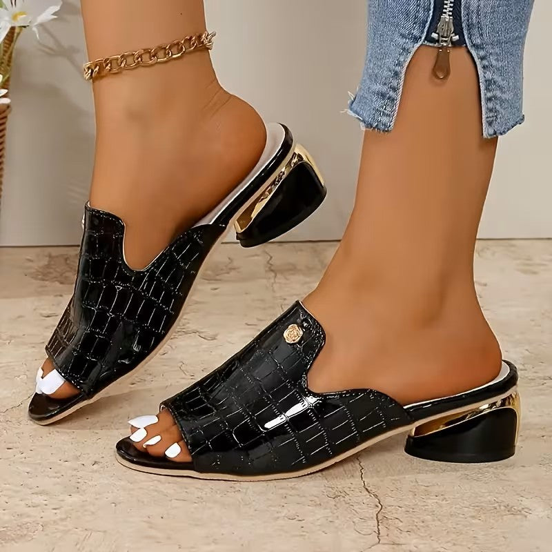 Lola – Women's Comfort Sandals - Black - 41