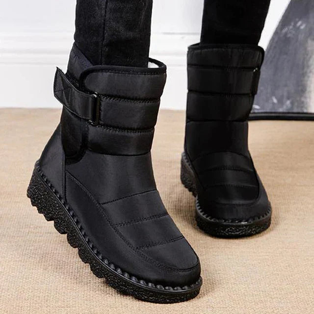 Winter – Women's Comfort Winter Boots - Black - 36