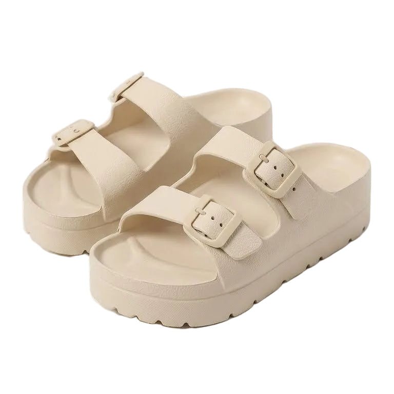 Summer – Women's Comfort Sandals - Black - 33