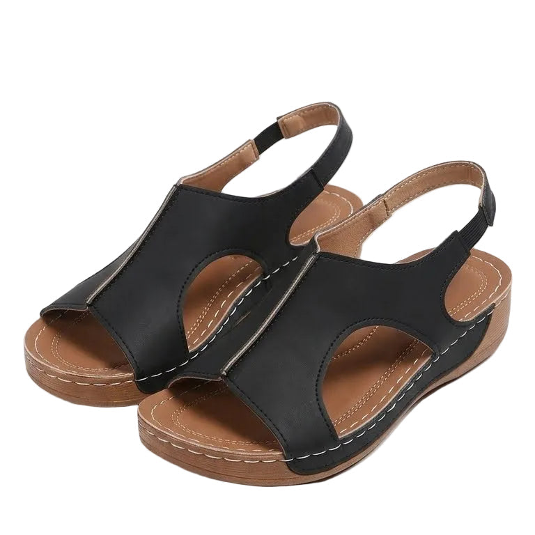Vital – Women's Comfort Sandals - Black - 36