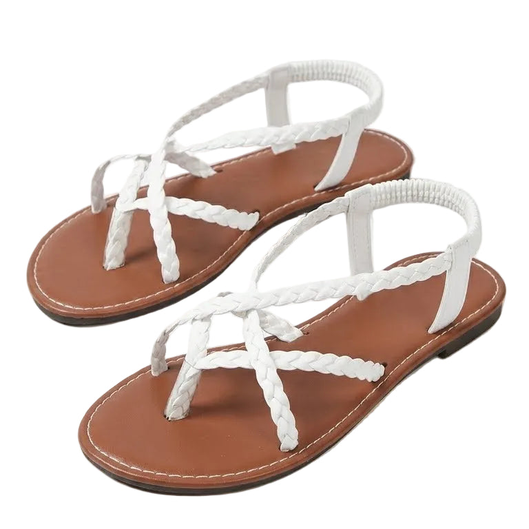 Valentina – Women's Comfort Sandals - White - 36