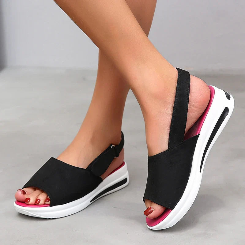 Bella1 – Women's Comfort Sandals - Black - 34