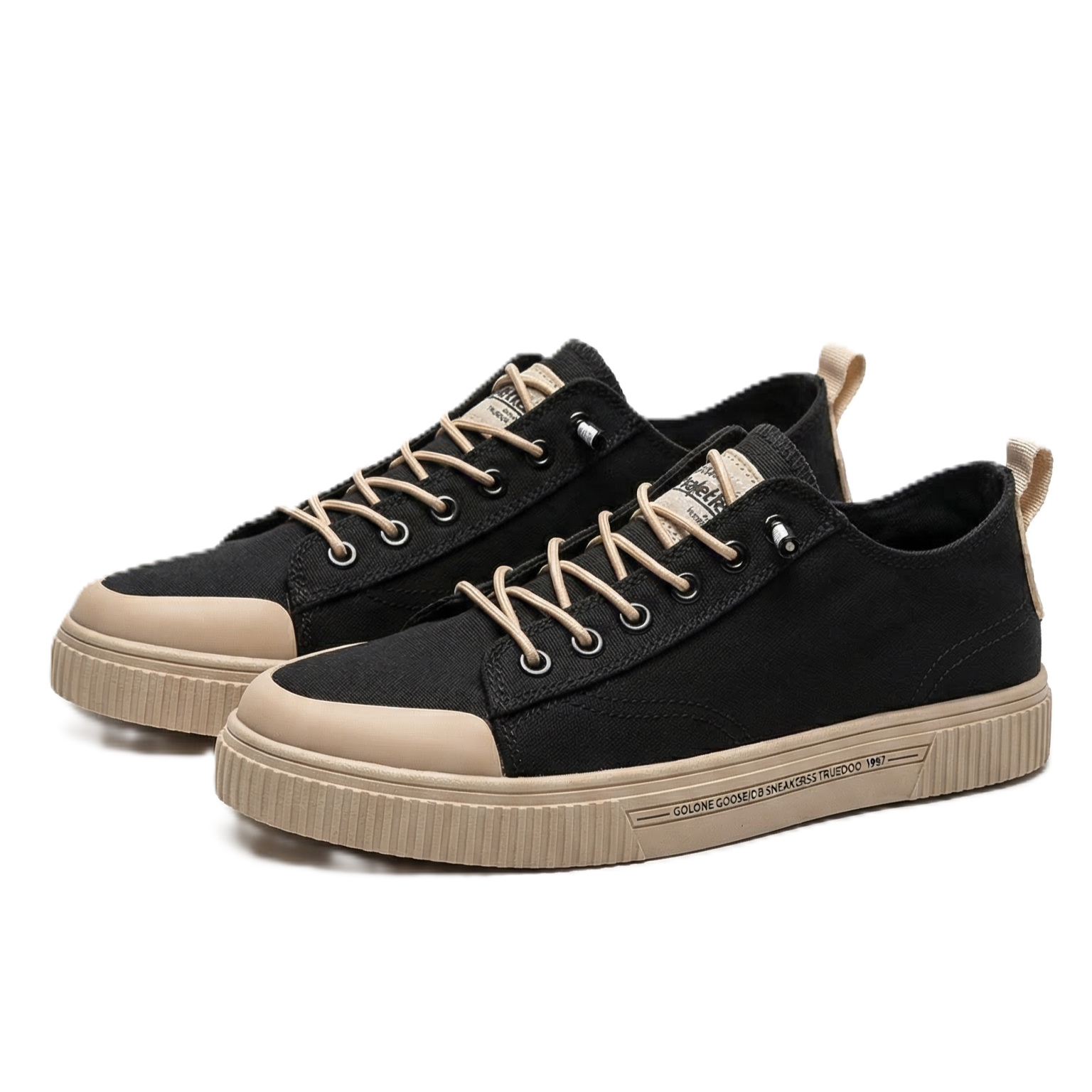 Vulcan – Men's Comfort Trainers - Black - 37
