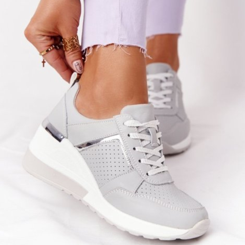 Elegance – Comfort Trainers - White - 42