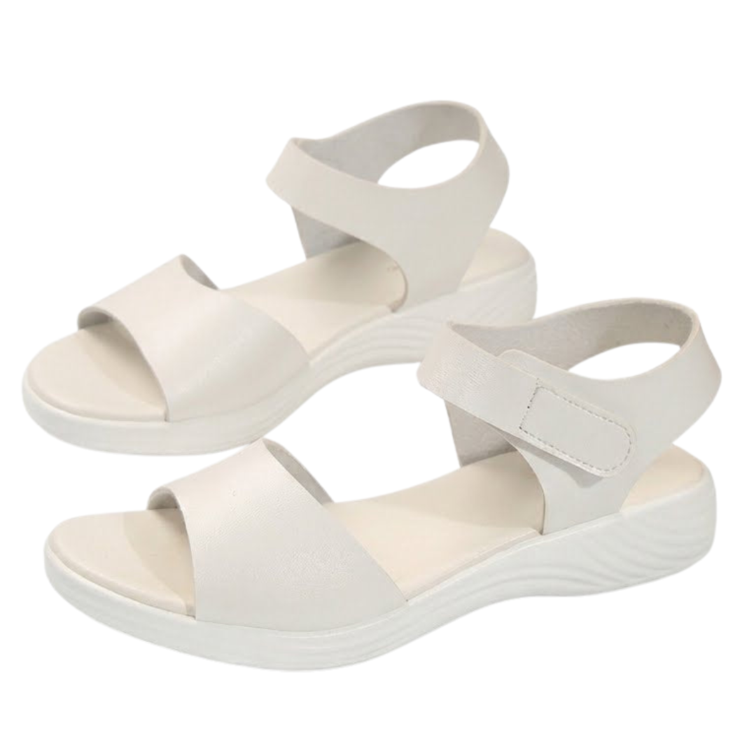 Sofia – Women's Comfort Sandals - White - 36