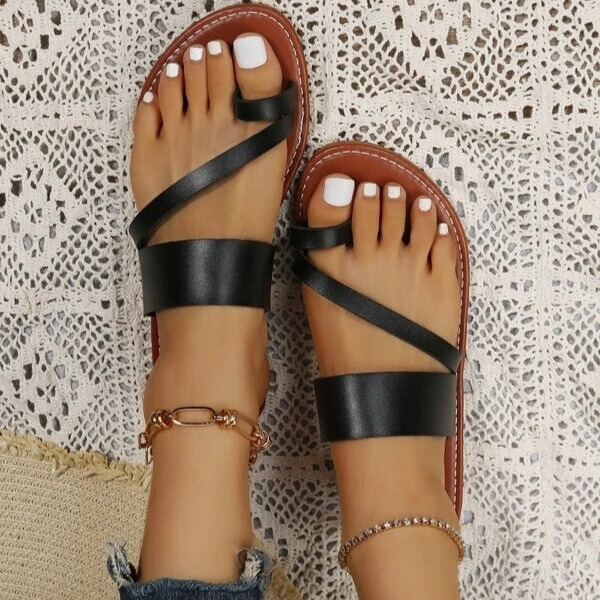 Verano Luxe – Women's Comfort Sandals - Brown - 38