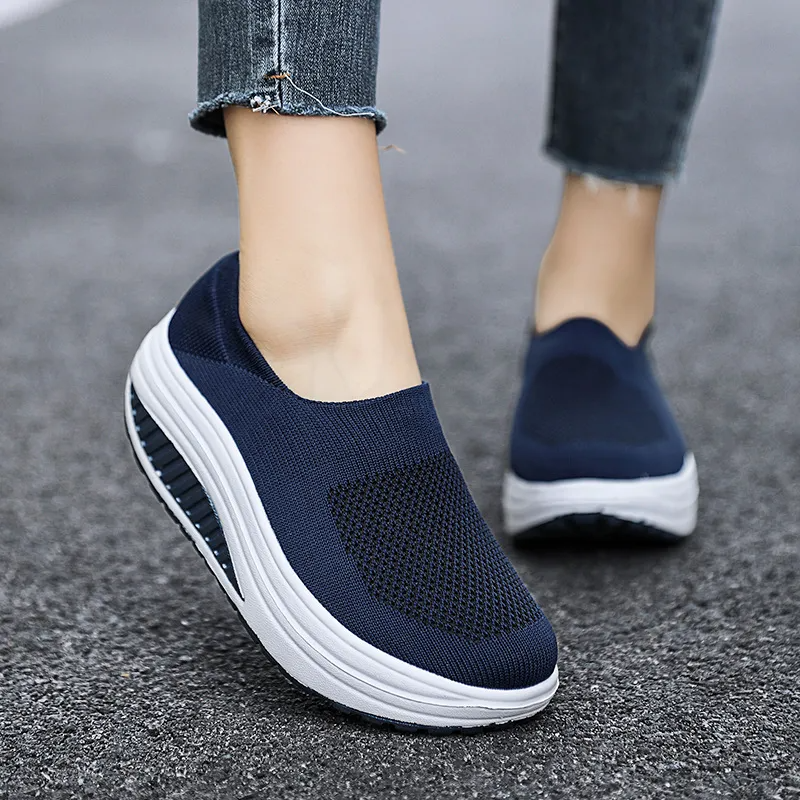 SoftFlex – Women's Comfort Trainers - Grey - 38