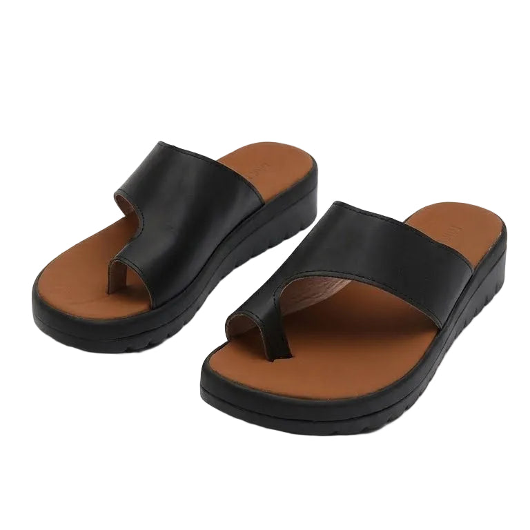 Venice – Women's Comfort Sandals - Black - 35