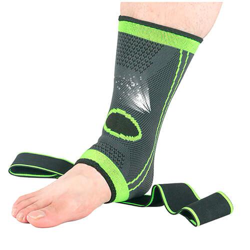 Adjustable Ankle Support - Orange - L