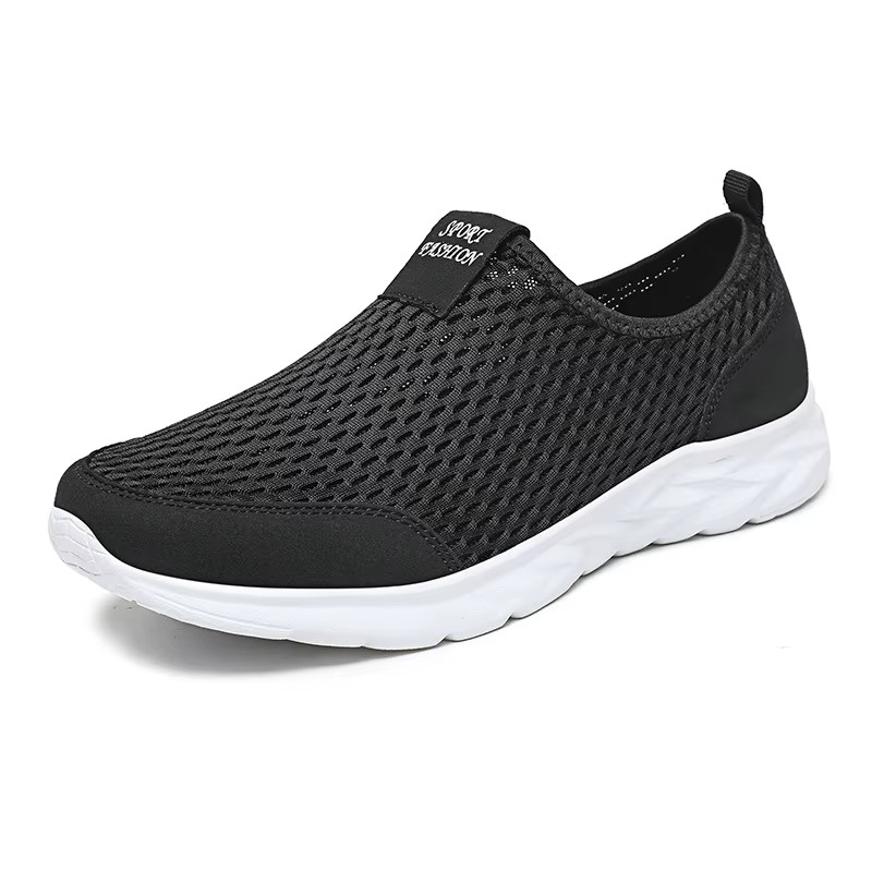 Hyper Comfort – Comfort Trainers - Black/White - 35