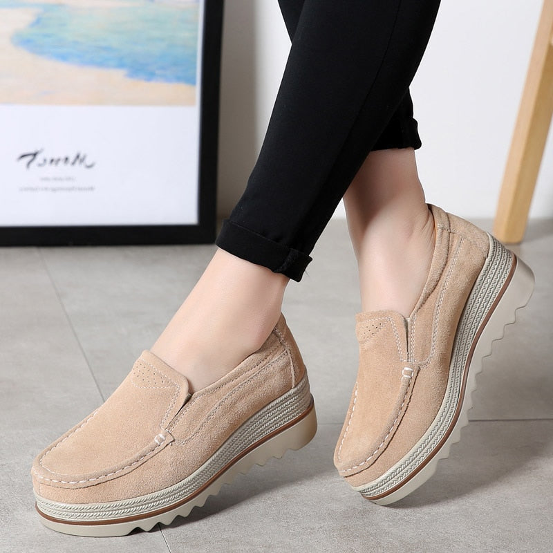 NivePro – Comfort Loafers - Beige - 36