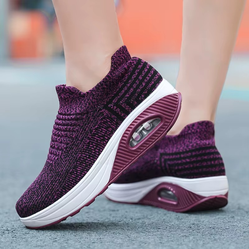 Active – Women's Comfort Sports Trainers - Lilac - 38