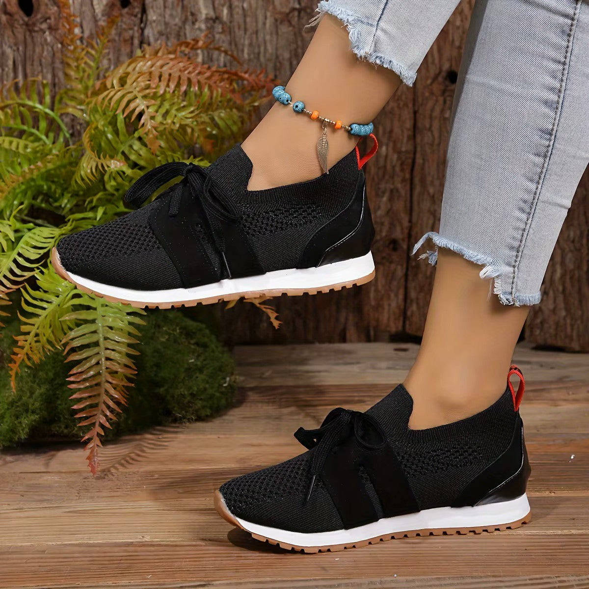 Aurelia – Comfort Trainers - Black - 42