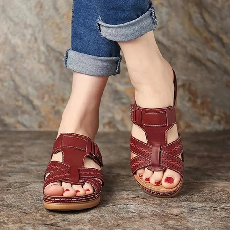 Phoenix – Women's Comfort Sandals - Brown - 39