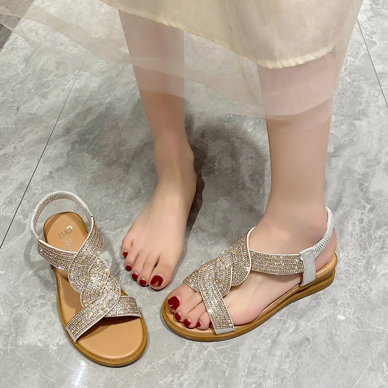 Jasmine – Women's Comfort Sandals - Gold - 41