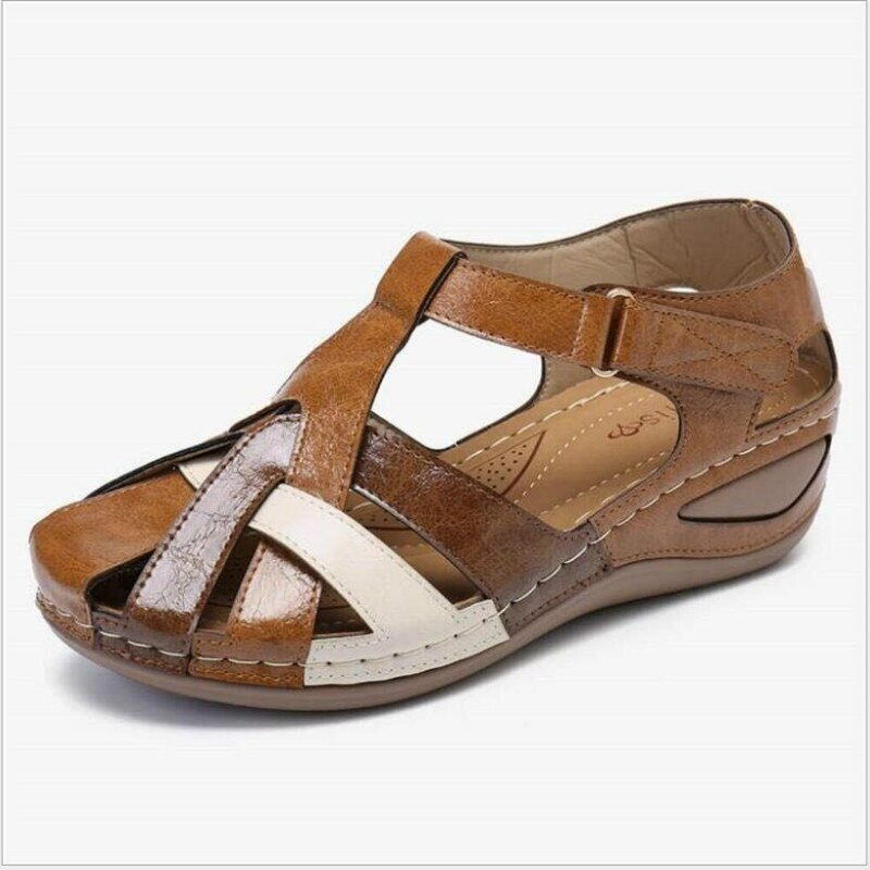 Arizona – Women's Comfort Sandals - Brown - 34