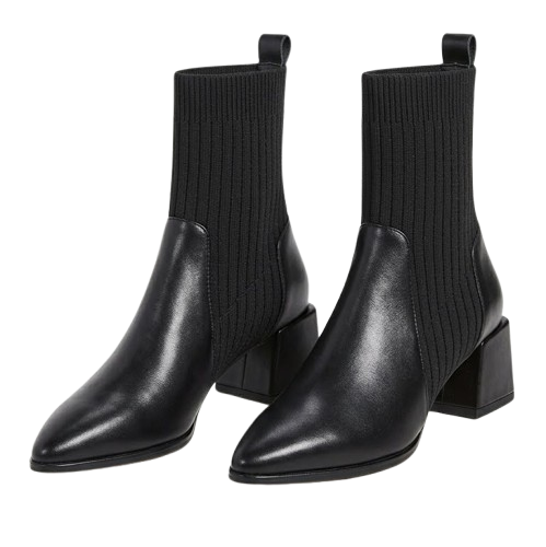Monique – Women's Comfort Boots - Beige - 35