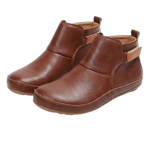 Evora – Women's Comfort Boots - Brown - 35