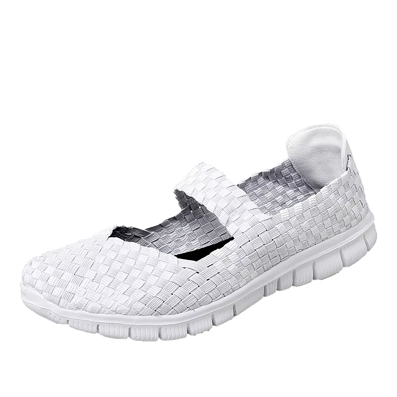 Star – Women's Comfort Trainers – Style 2 - White - 35