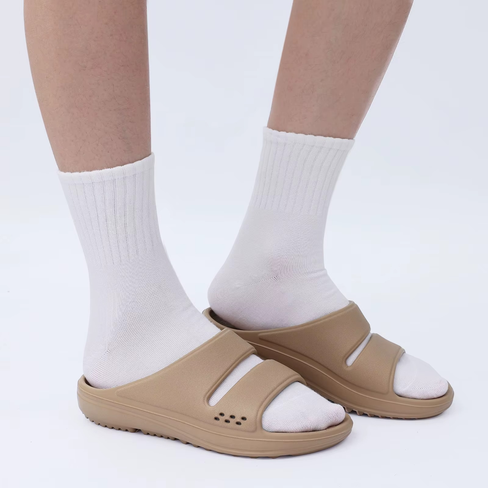 FlexWalk – Women's Comfort Slides - Black - 37