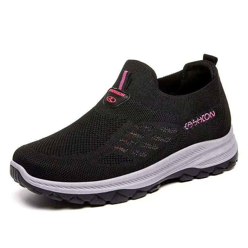Skye – Comfort Trainers - Black - 39
