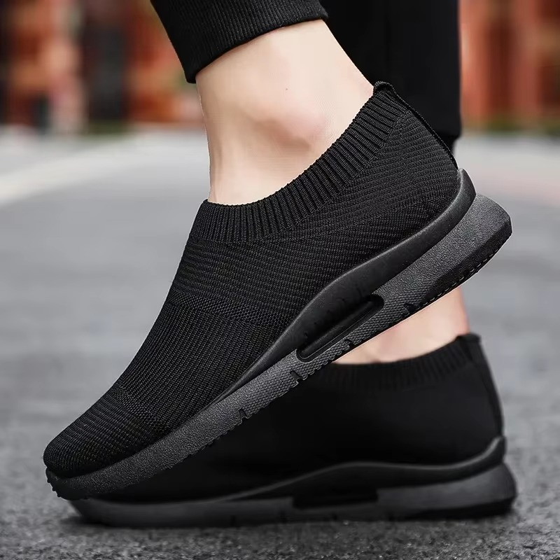 MoveFlex – Comfort Trainers - Black/White - 42