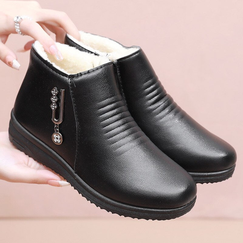 Afonsis – Women's Comfort Boots – Style 4 - Brown - 36