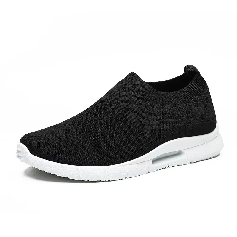 MoveFlex – Comfort Trainers - Black/White - 36