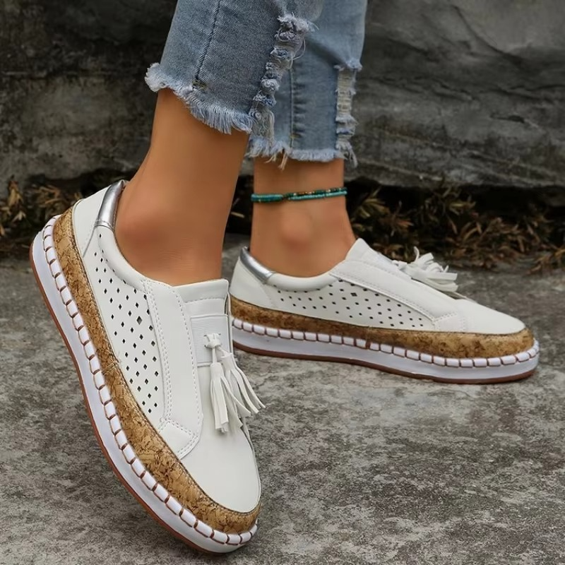 Calvona – Comfort Trainers - White - 36