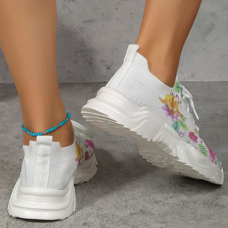 FloralMov – Comfort Trainers - Multicolour - 40
