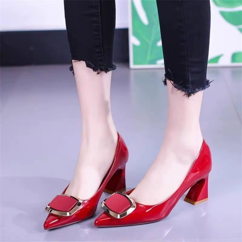 Vitalle – Comfort Heeled Shoes - Black - 39