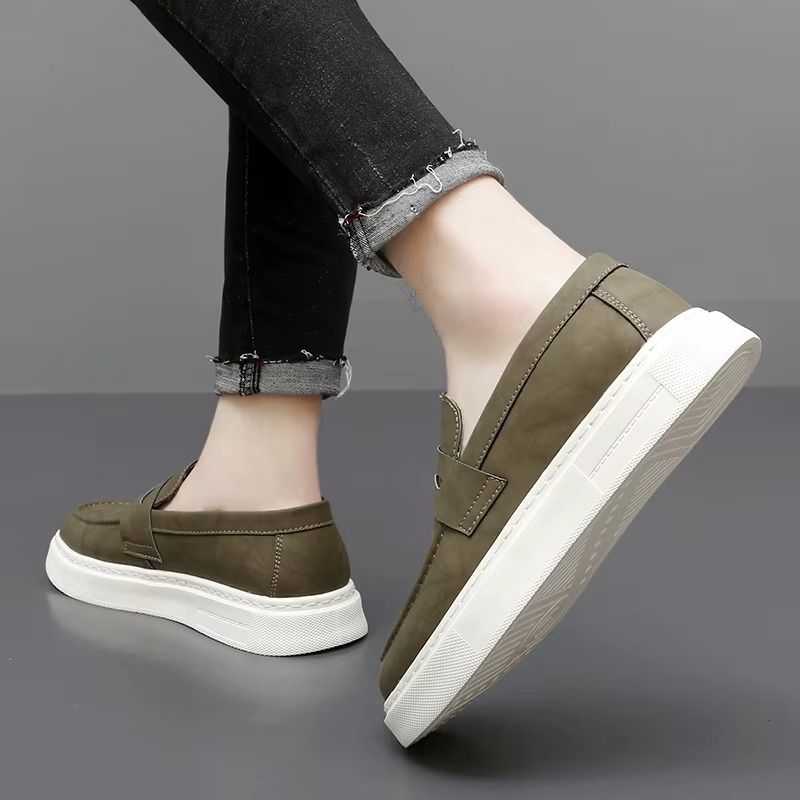 Vita – Comfort Loafers - Olive Brown - 41