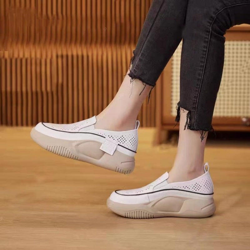 Glamour – Comfort Trainers - Beige - 36