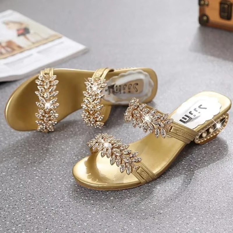 Star Flower – Women's Comfort Sandals - Silver - 37