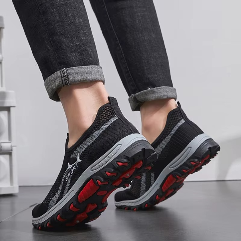 Sport Summer – Comfort Sports Trainers - Black - 41
