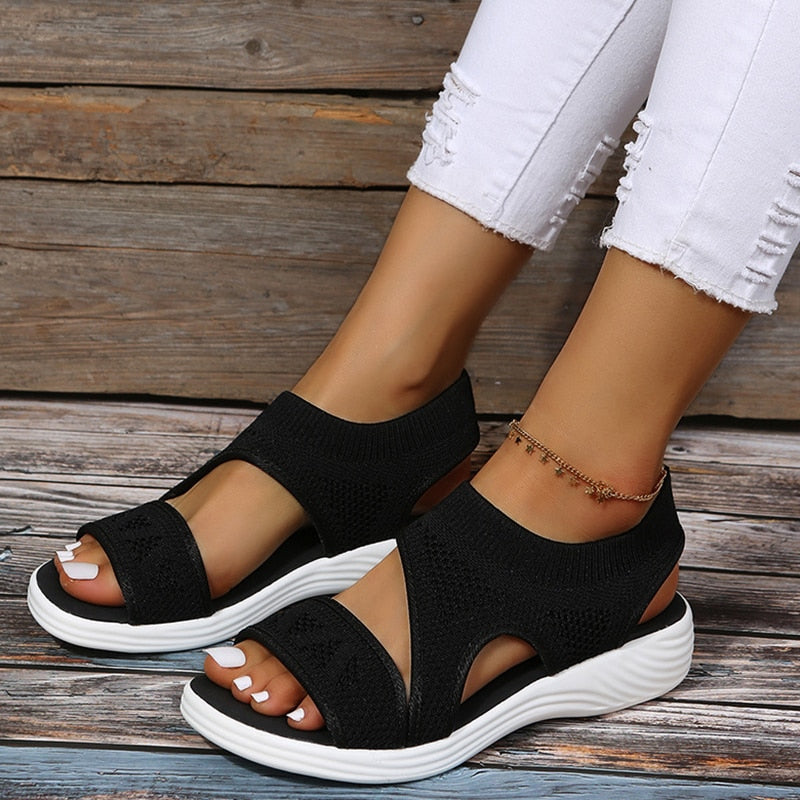 Carmen – Women's Comfort Sandals - Black - 39